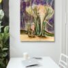 The Mother Elephant with Her Cub - Image 2